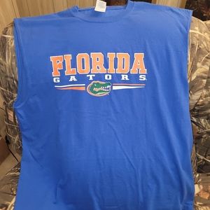 Gildan Sleeveless University of Florida Gators team T-shirt. 2XL. Nice. GATORS